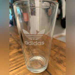 Adidas pint glass